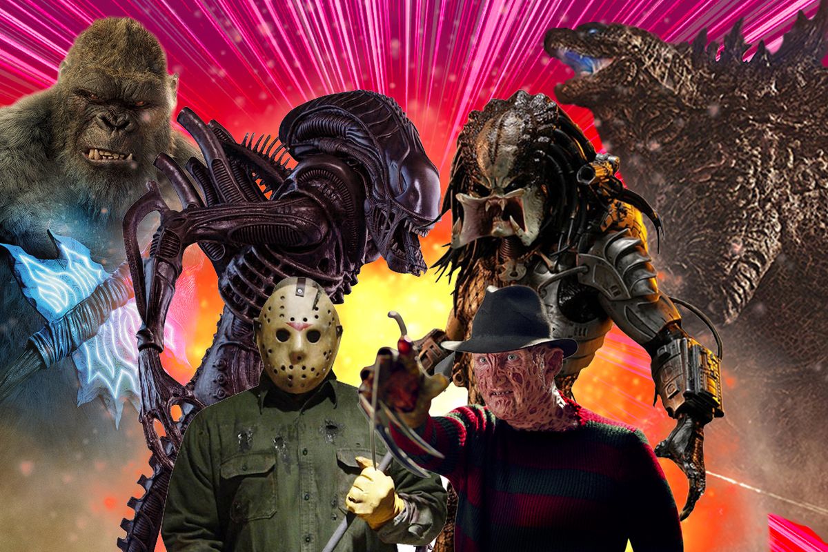 Godzilla Vs. Kong Vs. Freddy Vs. Jason Vs. Alien Vs. Predator